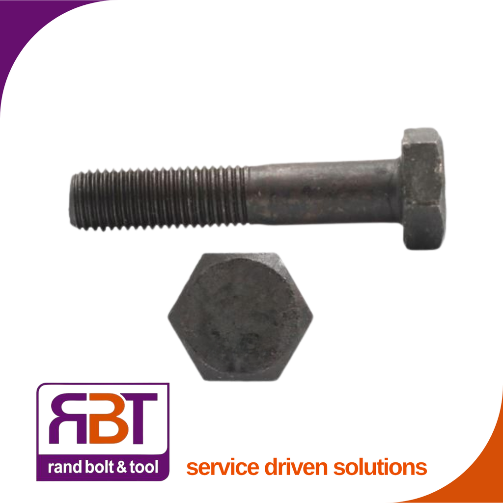 Bolt M24 x 120mm Black Gr.8.8 DIN 931