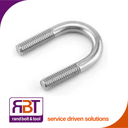 U-Bolt M16 x 175 (193.7mm) Zinc Plated Gr.4 DIN 3570