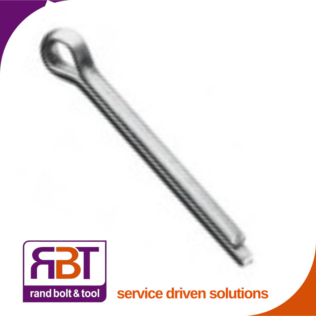 Split Pin 2.5 x 63mm Zinc Plated Mild Steel DIN 94