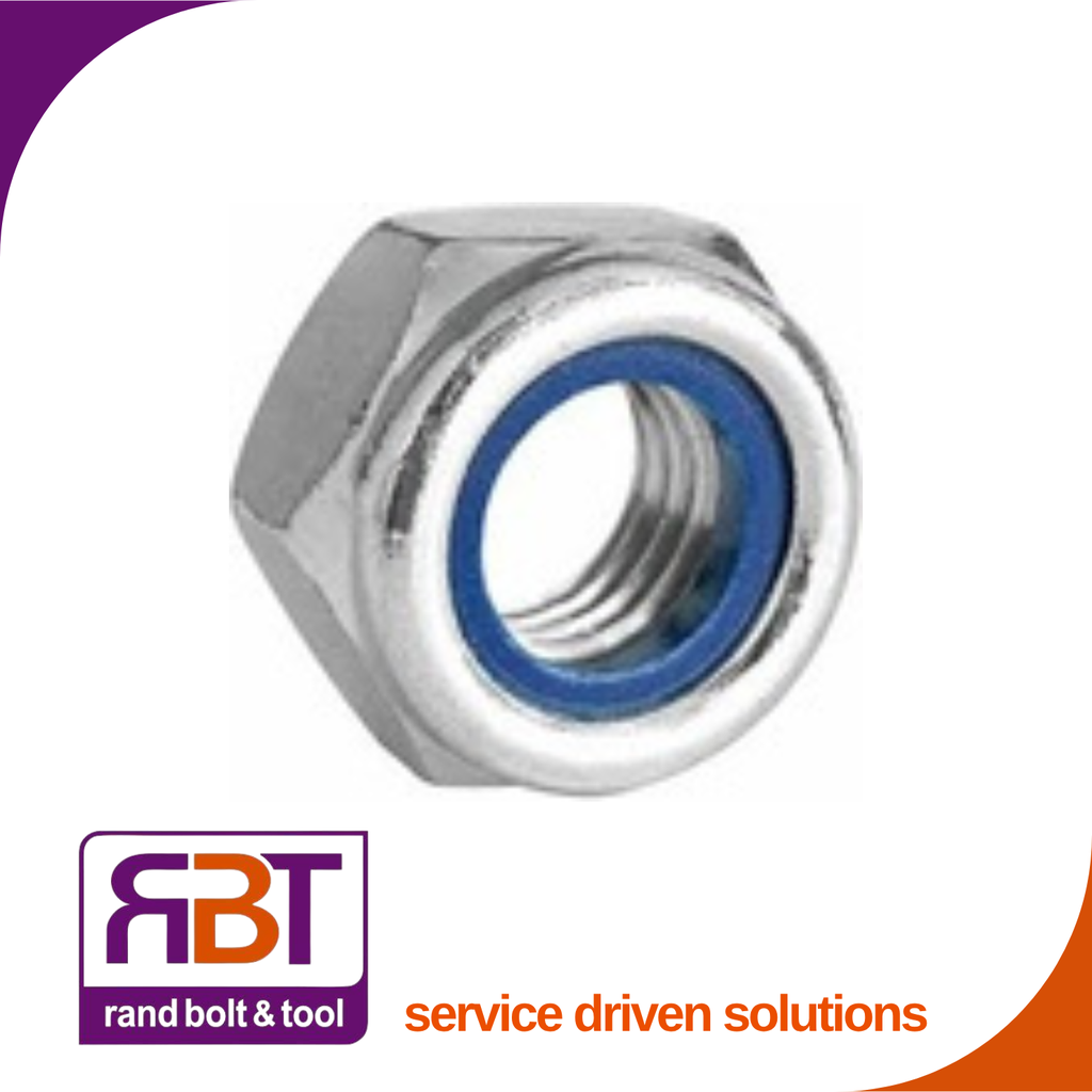 Nyloc Nut M30 x 3.5 A2 Stainless Steel DIN 985