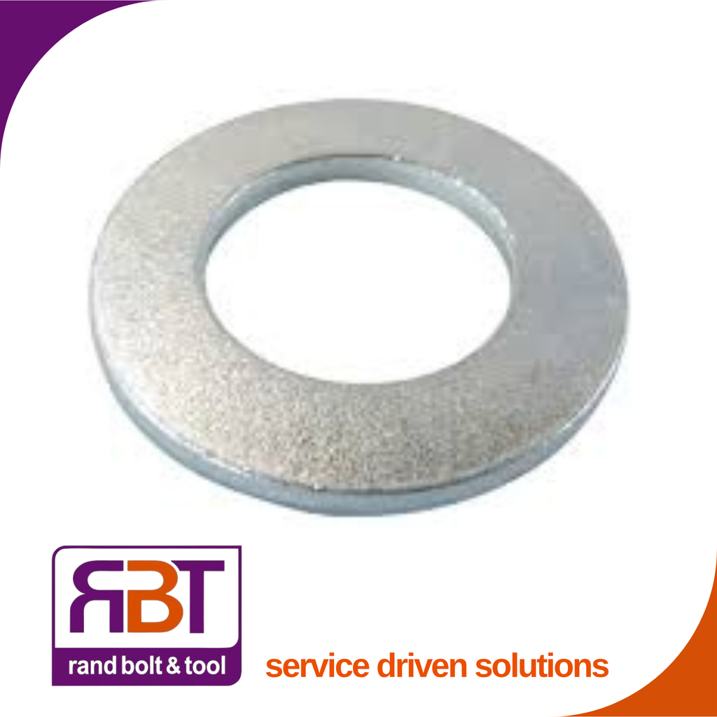 Flat Washer M20 Zinc Plated Gr.4 Punched (22x37x3) DIN 126