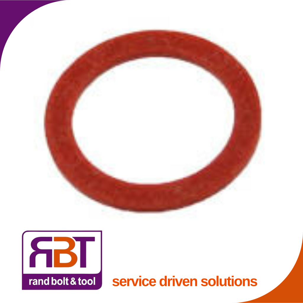 Fibre Washer M22 Red (22.1x41.3x0.8)
