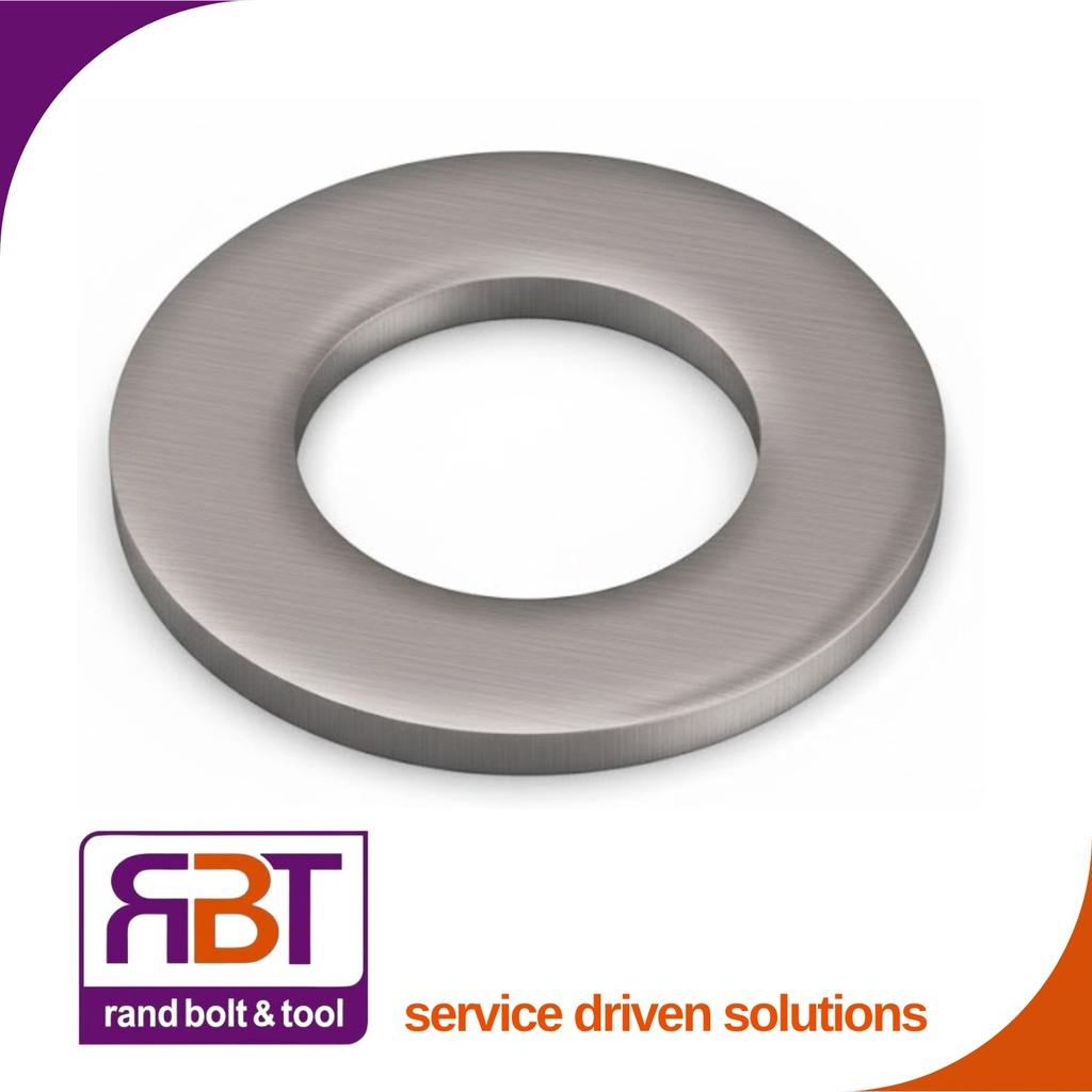 Flat Washer M6 A2 St/Stl Form A (6.4x12x1.6) DIN 125
