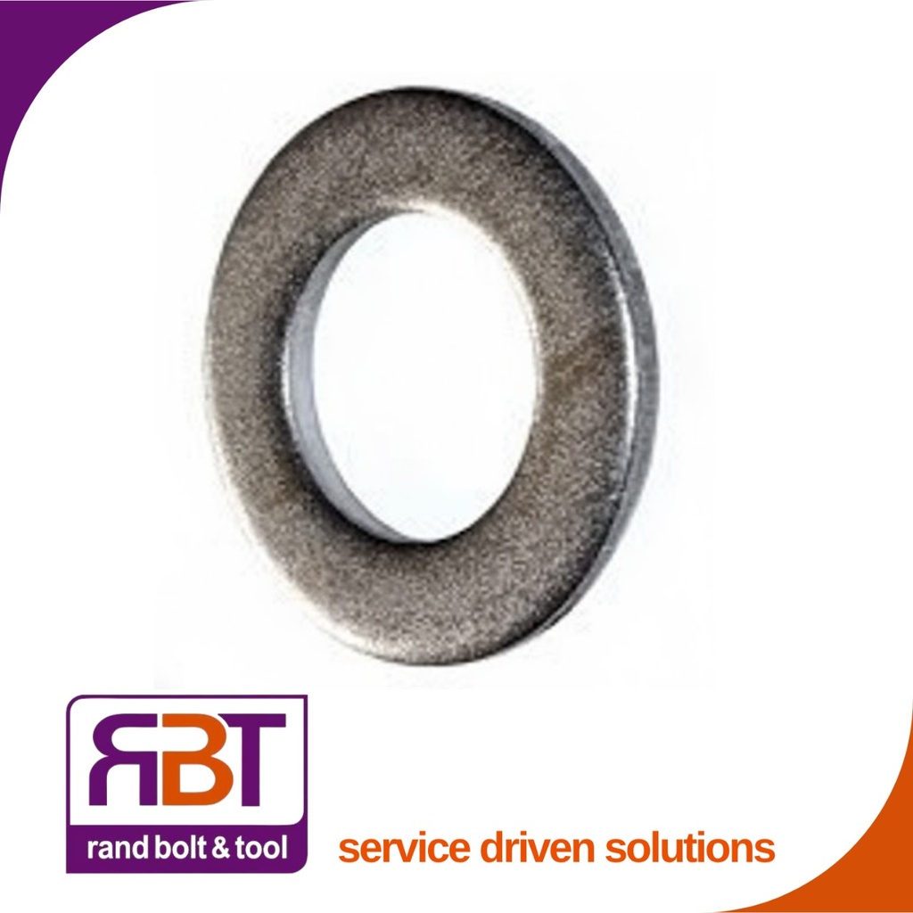 Flat Washer M20 Black Gr.4 Form A (21x37x3) DIN 125
