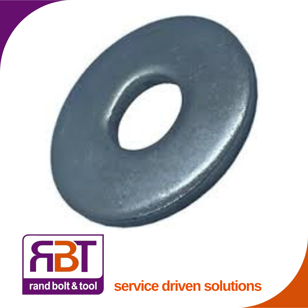 Special Washer M10 Black Steel (10x25x2.5) DIN 9021