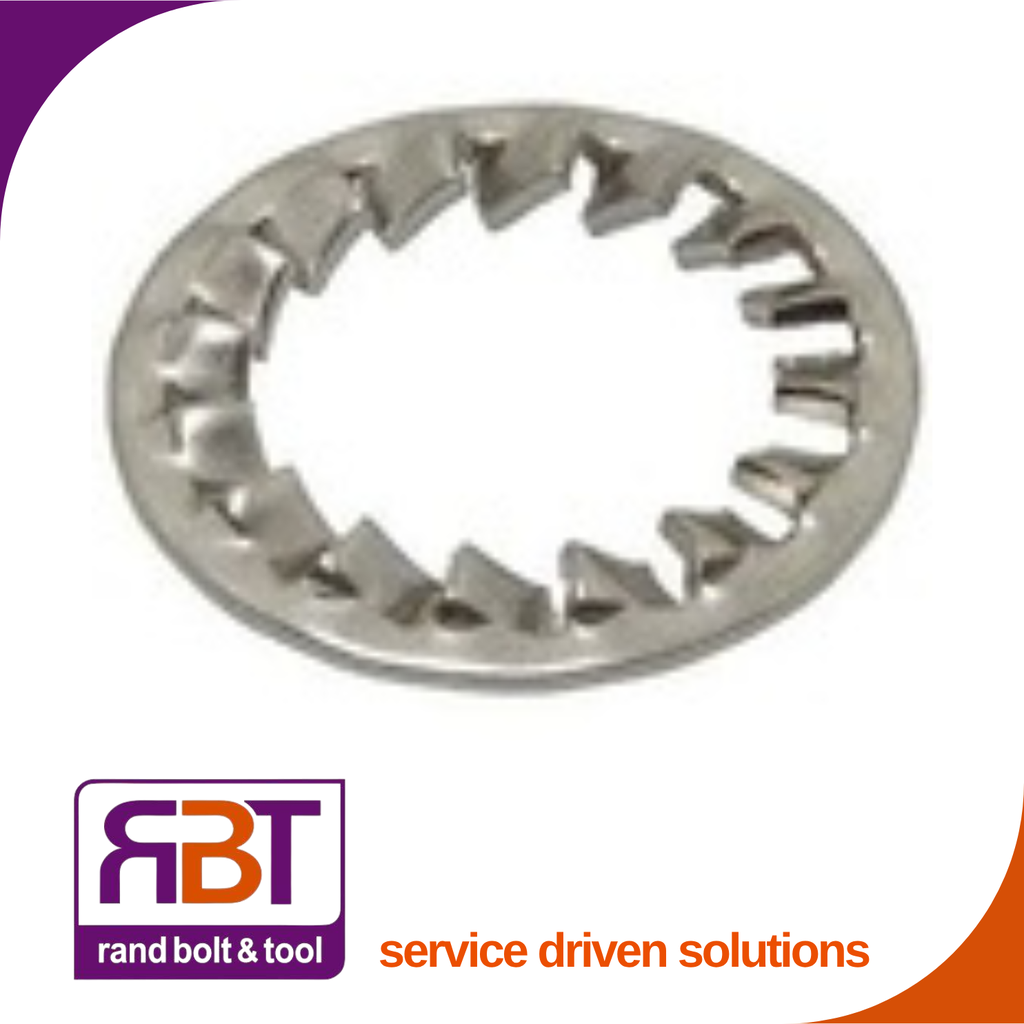 [6798JA28] Lock Washer M8 A2 St/Stl Internal Star DIN 6798