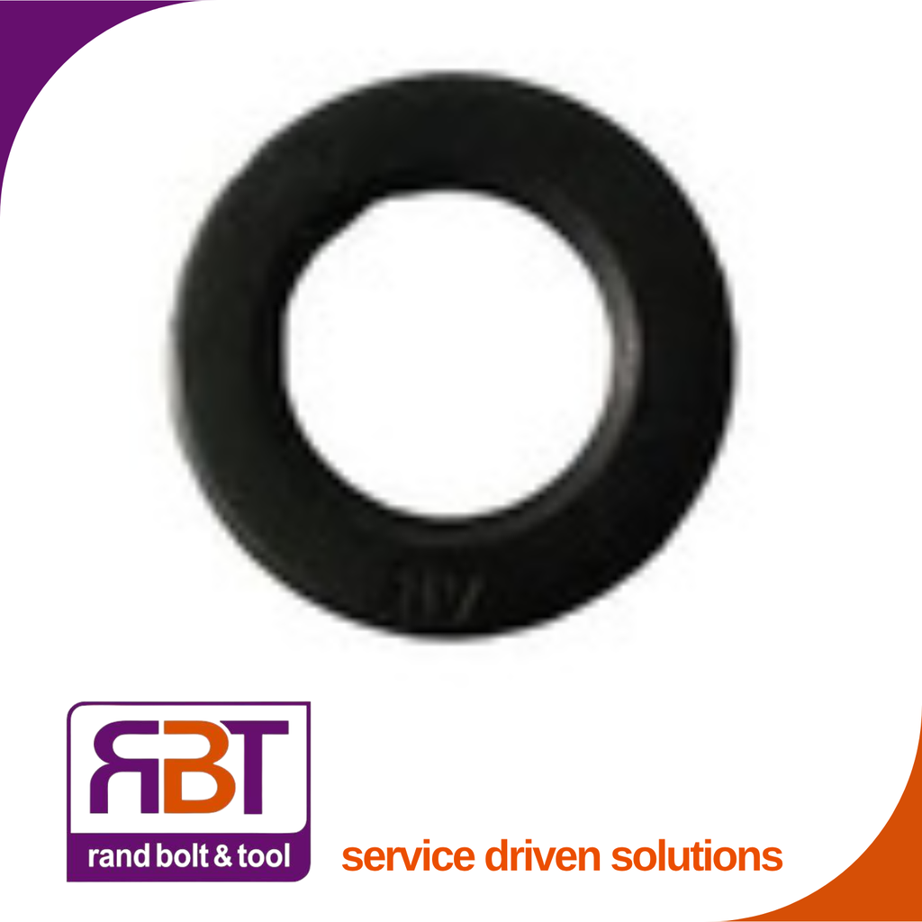 Thru Hardened Washer M22 Black Gr.10 (23x39x2) DIN 6916