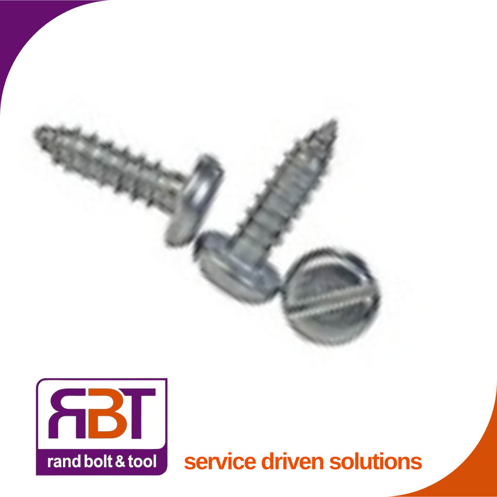 Self Tapper #14 x 32 Pan Slotted Zinc Plated Gr.4.8 DIN 7971