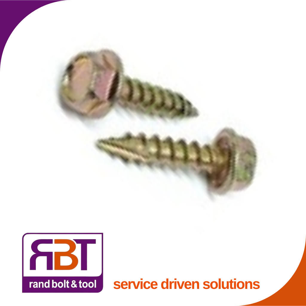 Chipboard 6 x 16 Type-17 Yellow Passivated DIN 7505