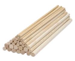 [68150S10] Wooden Dowel 3/8 x 910 Short