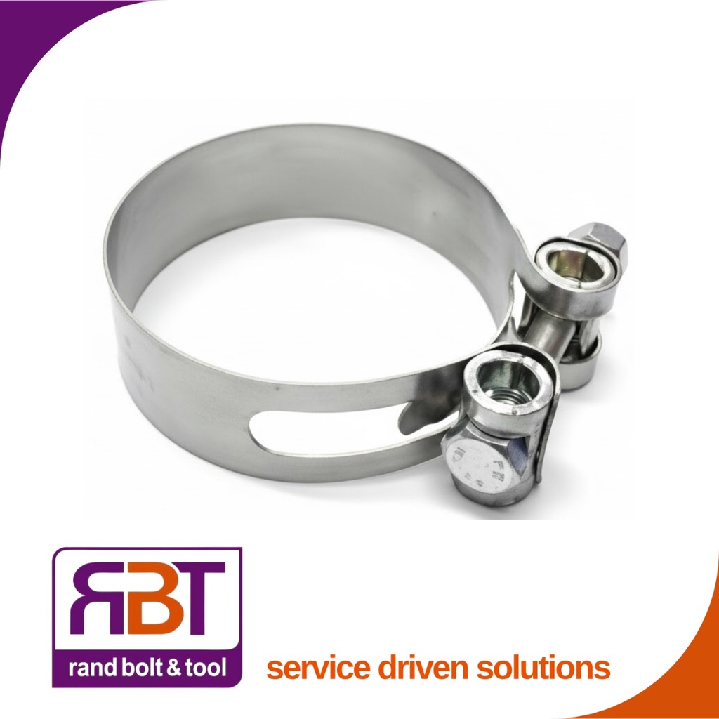 Clamp 37 x 41 - 25mm A4 Stainless Steel Uni-B Hd