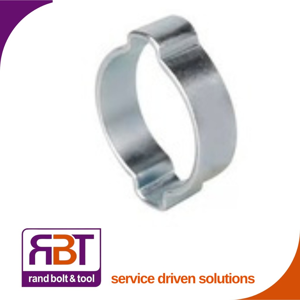 Clamp 13 x 15 Zp Stl Oetiker Dbl/Ear