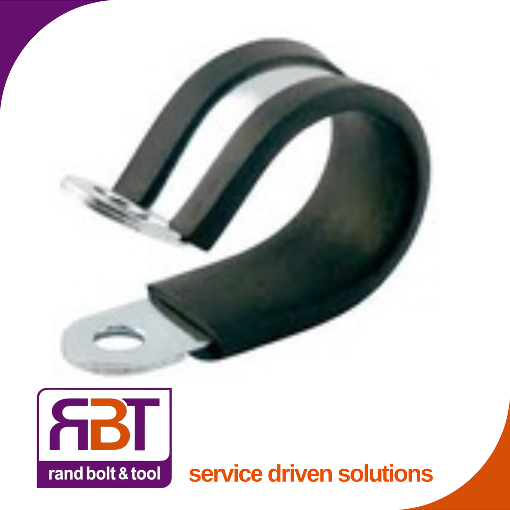 Clamp 12mm Cable - 15mm EPDM Stl P/Norma