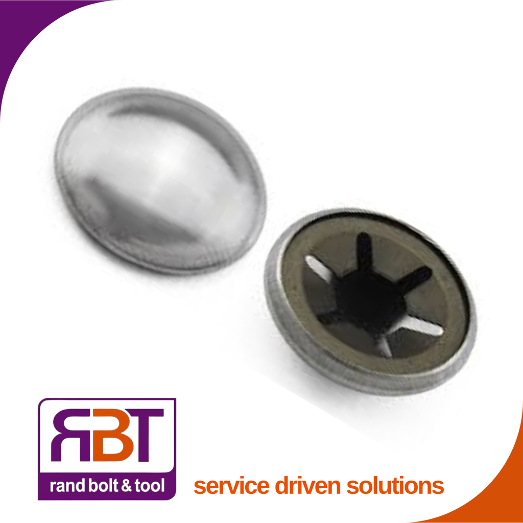 [355C1018] Push On Fix 10x18 Capped Nickel Plated Steel