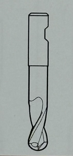 [8402000] End Mill 20mm 2F BN Reg FL SH HSSE Co8 DIN 327 FEW