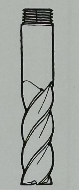 [8482500] End Mill 25mm 3F Reg TH SH HSSE Co8 BS 122 FEW