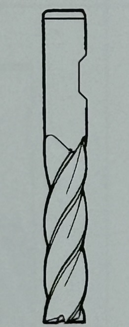 [8620800] End Mill 8mm 3F LS FL SH HSSE Co8 DIN 844 FEW