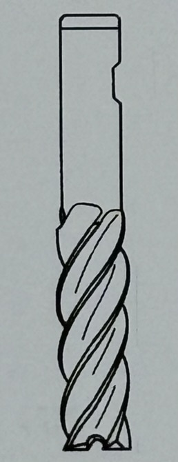 [8801200] End Mill 12mm MF LS FL SH HSSE Co8 DIN 844 FEW