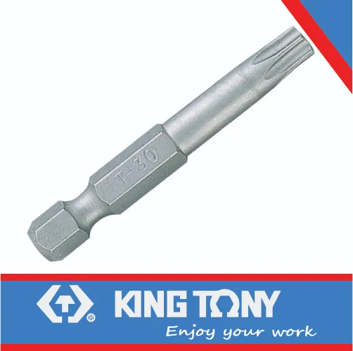 Bit Torx T10 x 50mm 1/4dr King Tony