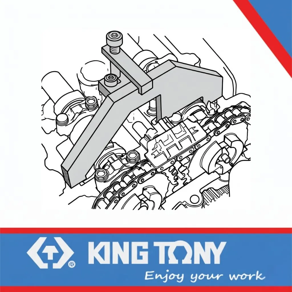 [9AT2007] BMW & Land Rover Timing Tool Kit Diesel King Tony