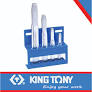 Flat Chisel Set 4pc with Stand King Tony