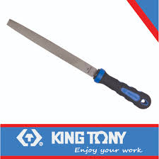 [75102-10G] File Flat 2nd Cut 250mm Handle King Tony