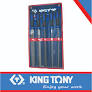 [1015GQ] File Set 250mm 5pc + Handles King Tony