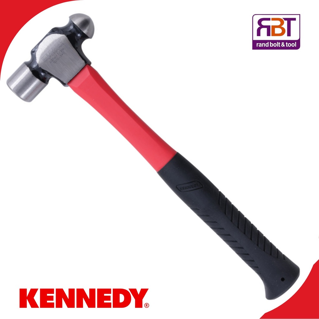 [KEN5253450K] Hammer Ball Pein 450gr Fibreglass Handle Kennedy