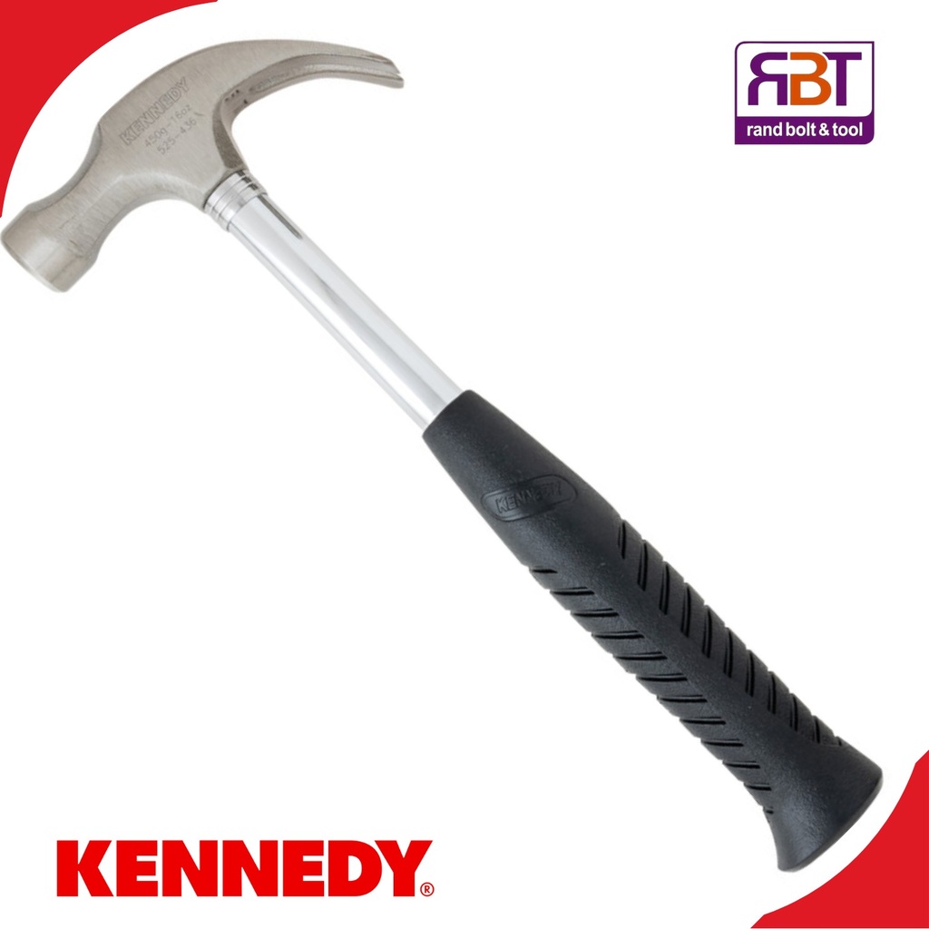 [KEN5254360K] Hammer Claw 450gr Steel Handle Kennedy