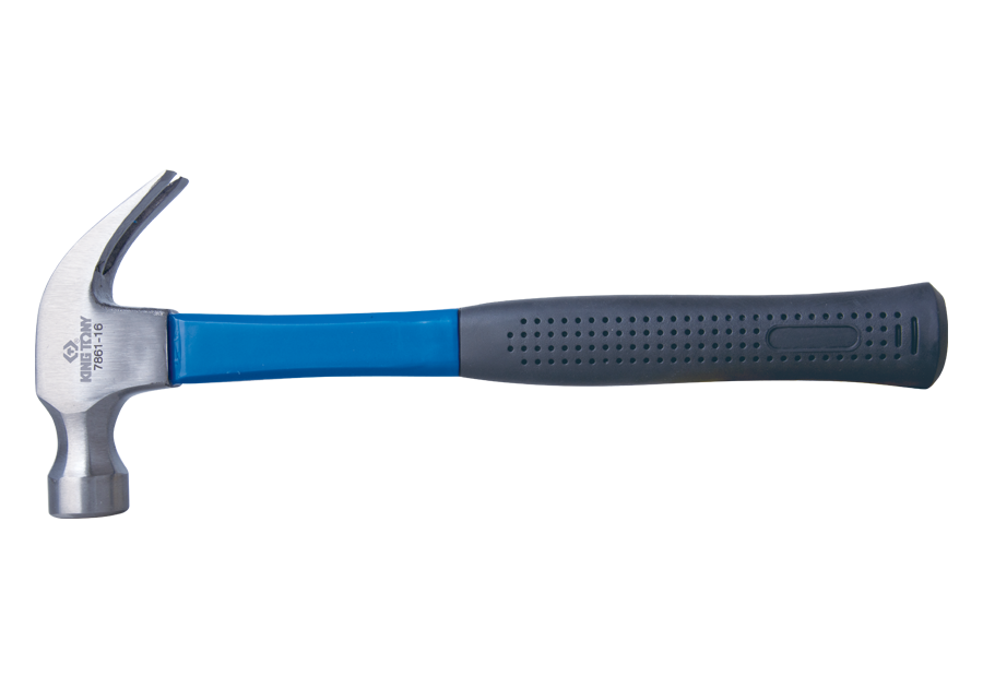 [7861-16] Hammer Claw 450gr Fibreglass Handle King Tony