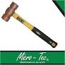 [H125] Hammer Copper 25mm 450gr Fibreglass Handle Micro-Tec