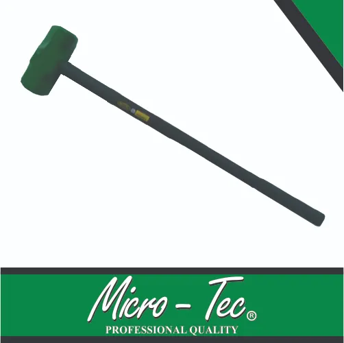 [SBR8014] Hammer Sledge Steel Head 6.3kg Rubber Grip Handle Micro-Tec