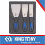 [9CJ013] Autobody Putty Knife Stainless Steel Set 3pc King Tony