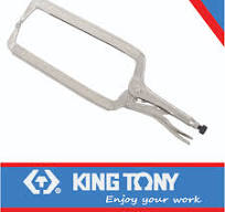 [6615-18] Plier C-Clamp 450mm Flat King Tony