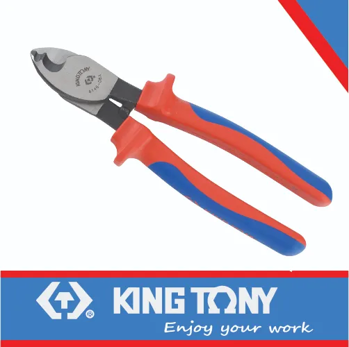 [6146-08A] Cable Cutting Plier 200mm VDE 1000V King Tony