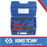 [45211PP] Plier Circlip 406mm Interchangeable Tips 11pc King Tony