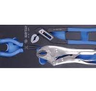 [9-40113GPV] Plier Set Water Pump, Vice Grip & Long Nose Eva Foam 3pc King Tony