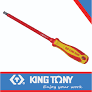 [14725505] Screwdriver 5.5 x 125mm Flat VDE Insulated Electrical King Tony