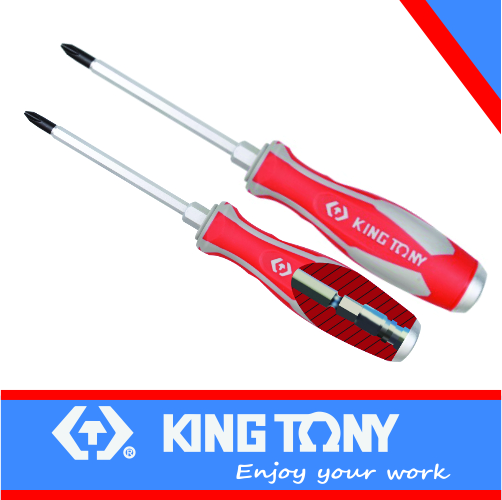 [14610204] Screwdriver 2 x 100mm Impact Phillips King Tony