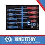 Screwdriver Set Eva Foam 10pc King Tony