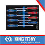 Screwdriver Set Eva Foam 8pc King Tony