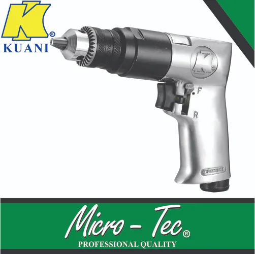 [I090020] Air Drill 3/8dr Reverse 10mm Micro-Tec