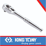 Ratchet 1/4dr Quick Release Reversible 140mm 24 Teeth King Tony
