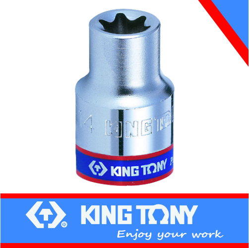 [237505] Socket E5 Female Torx Standard 1/4dr King Tony