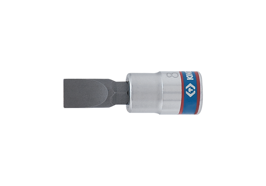 Socket 4 x 0.8mm Flat Bit 1/4dr King Tony