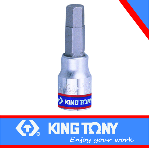 [203503] Socket H3 x 37mm Hex Bit 1/4dr King Tony