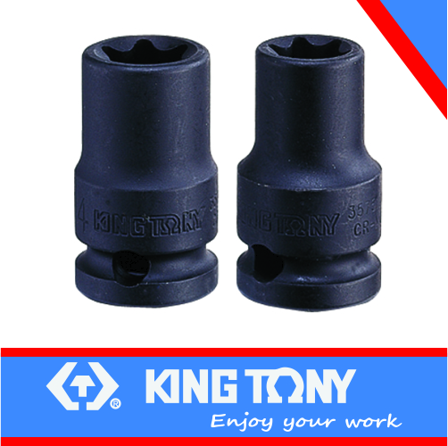 [357508M] Socket E8 Impact Torx 3/8dr King Tony