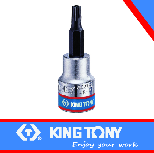 Socket T30 x 50mm Torx Tamper Proof Bit 3/8dr King Tony
