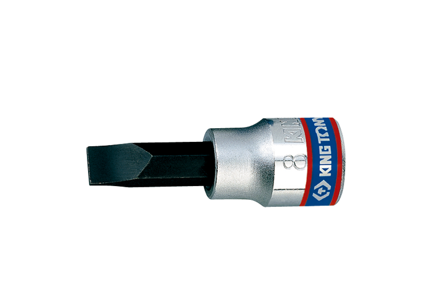 [302205] Socket 5 x 50mm Flat Bit 3/8dr King Tony