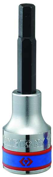 Socket 6mm x 80mm Hex Bit 1/2dr King Tony